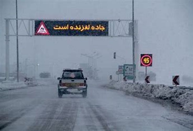 جاده-های-آذربایجان-شرقی-لغزنده-اما-ترافیک-روان-است